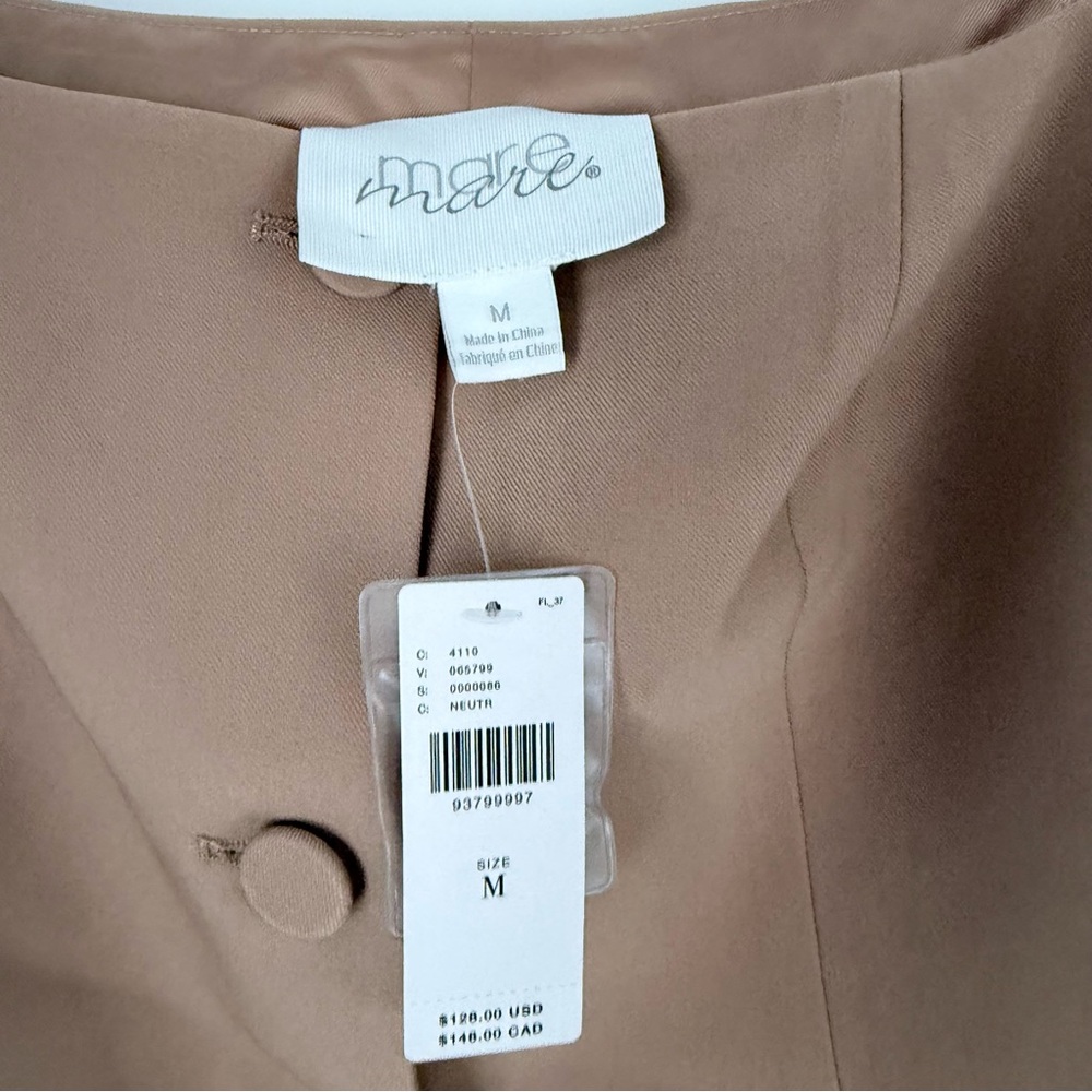 NWT Anthropologie Mare Mare Square Neck Vest Top Sz M - Picture 7 of 8